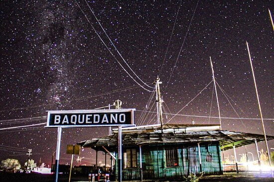 Estación Baquedano Noche