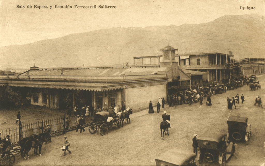 Estacion Ferrocaril Iquique - Residencial Baquedano Ferrocaril Salitrero Iquique